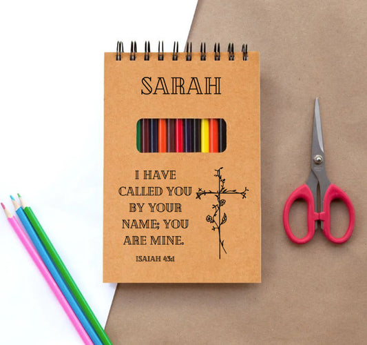 Bible Verse Sketchpad - Personalized